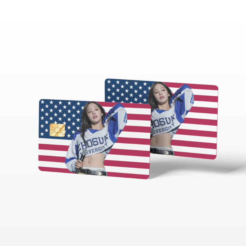 Minji American Flag